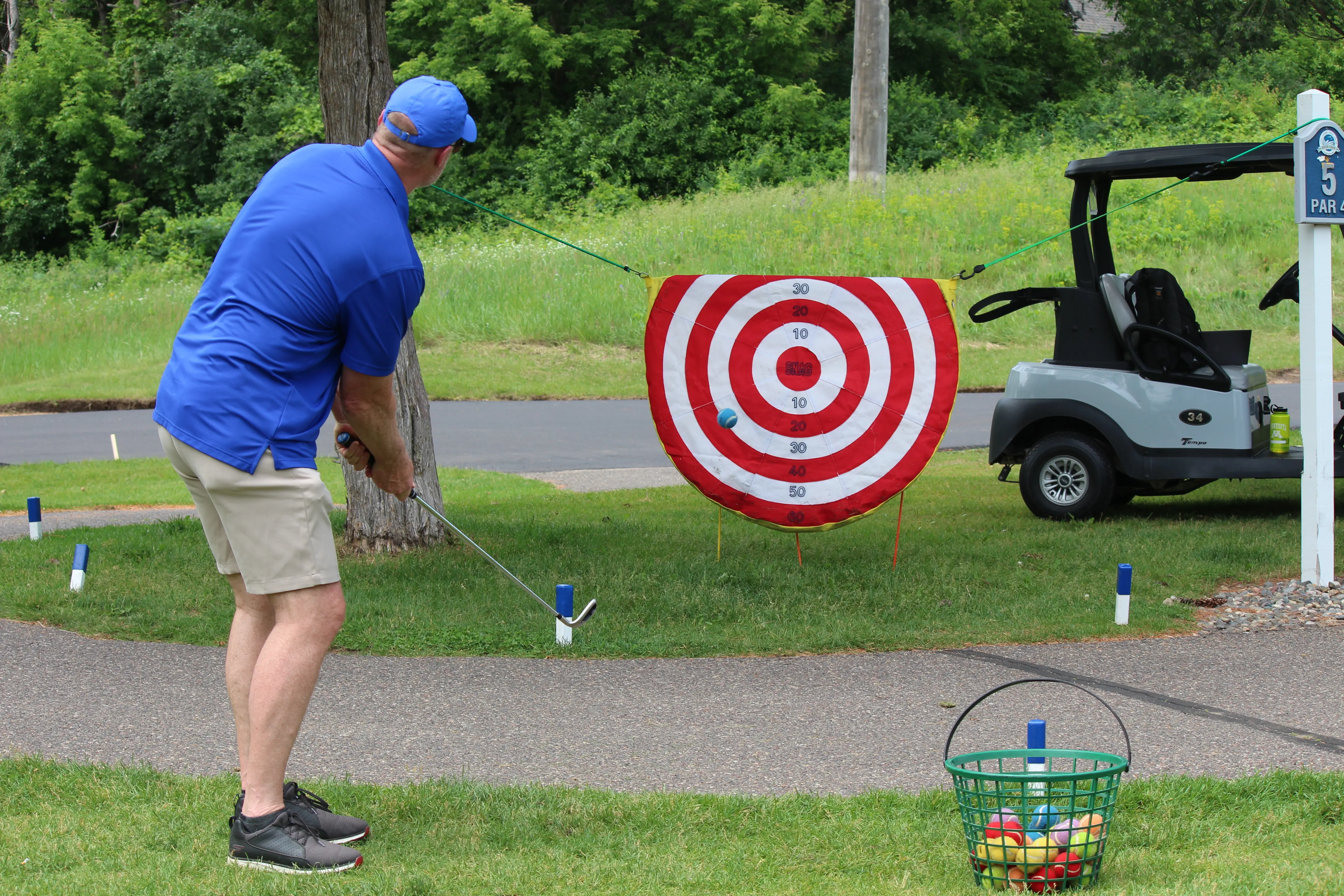 Farmfest pork chop stand and networking event